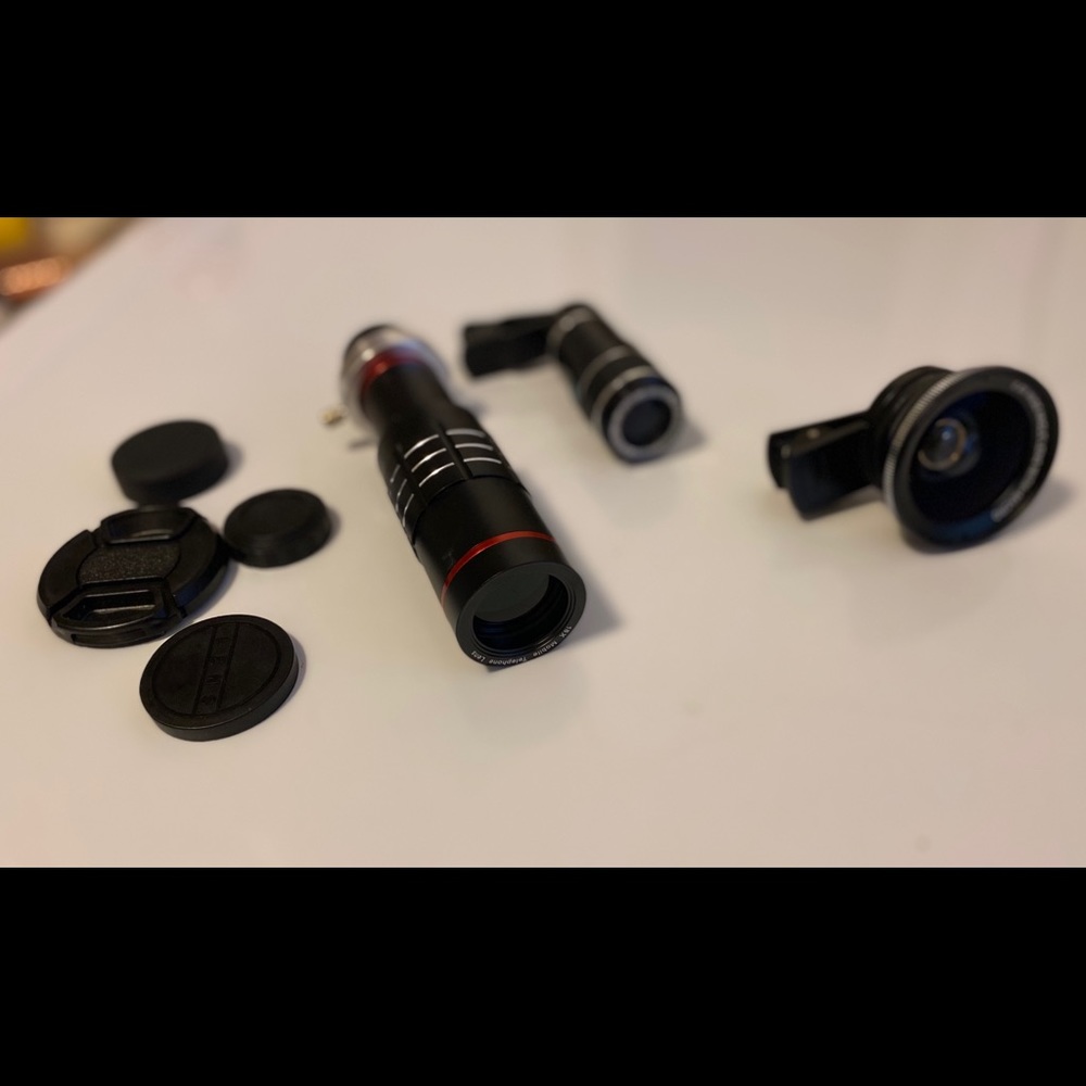 3 lenses for Tablet or Mobile Device
